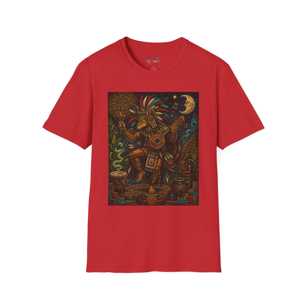 Playera azteca Huehuecóyotl