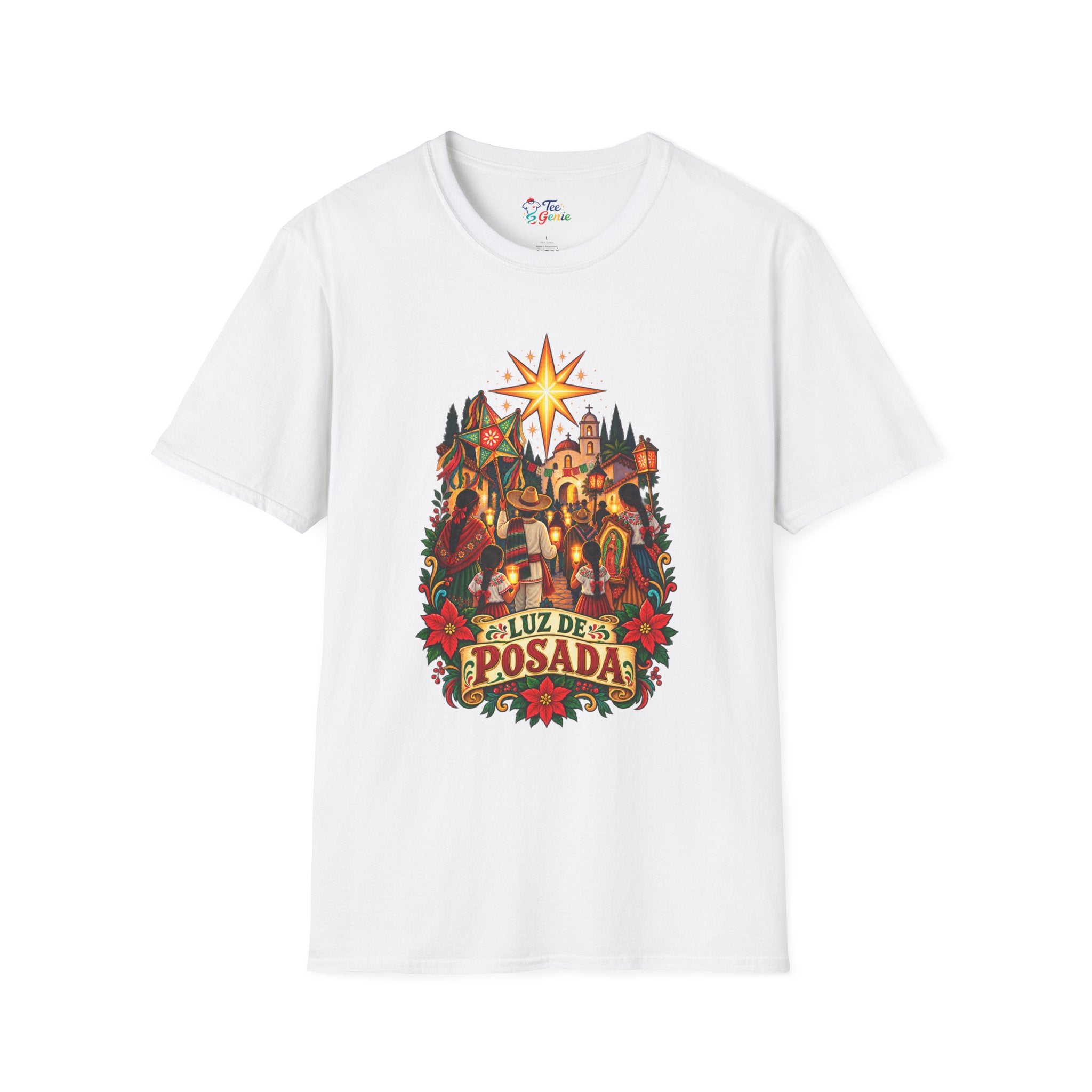 Playera Luz de Posada – Procesión Navideña Mexicana