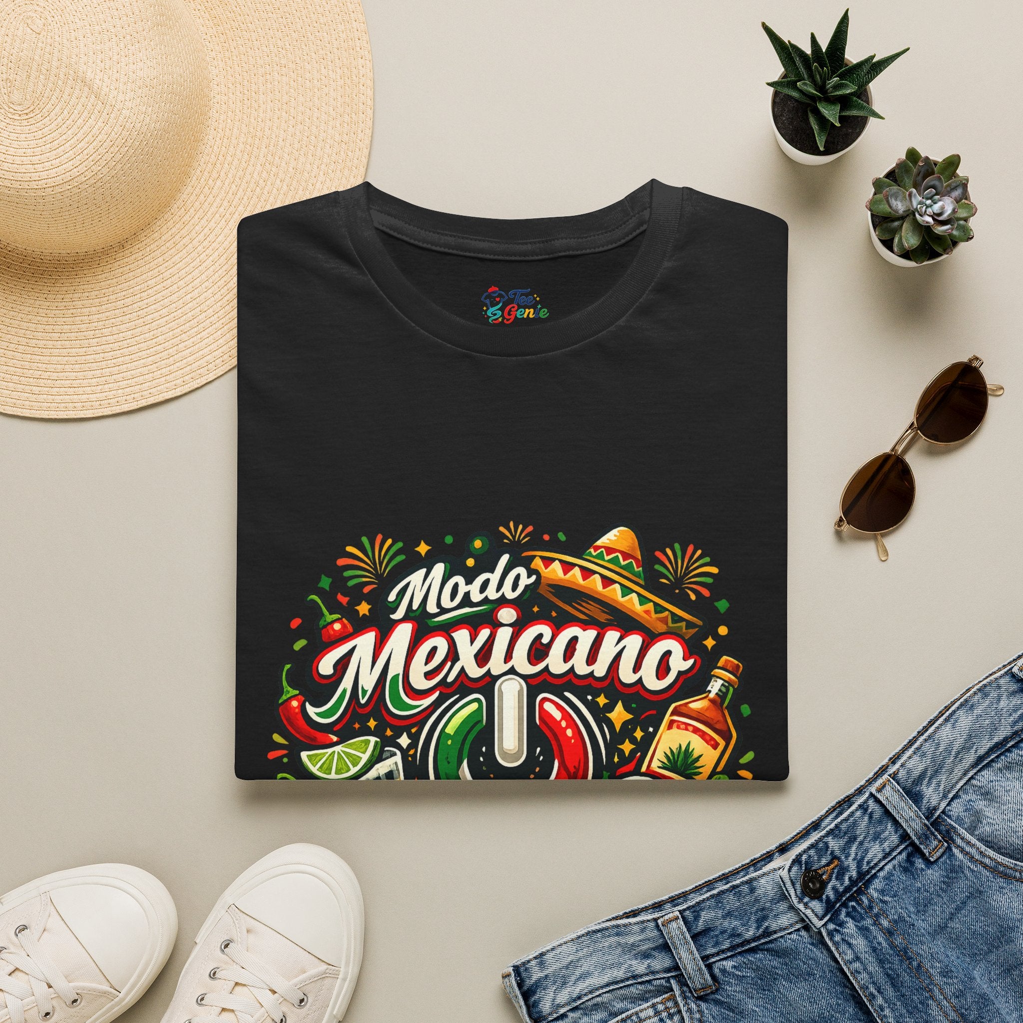 Playera Modo mexicano activado