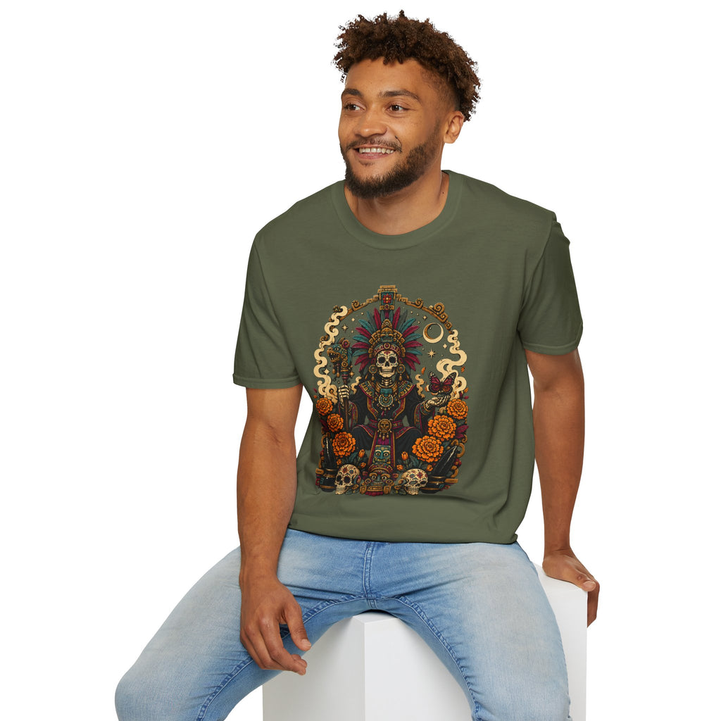 Playera Día de Muertos Guardián del Mictlán