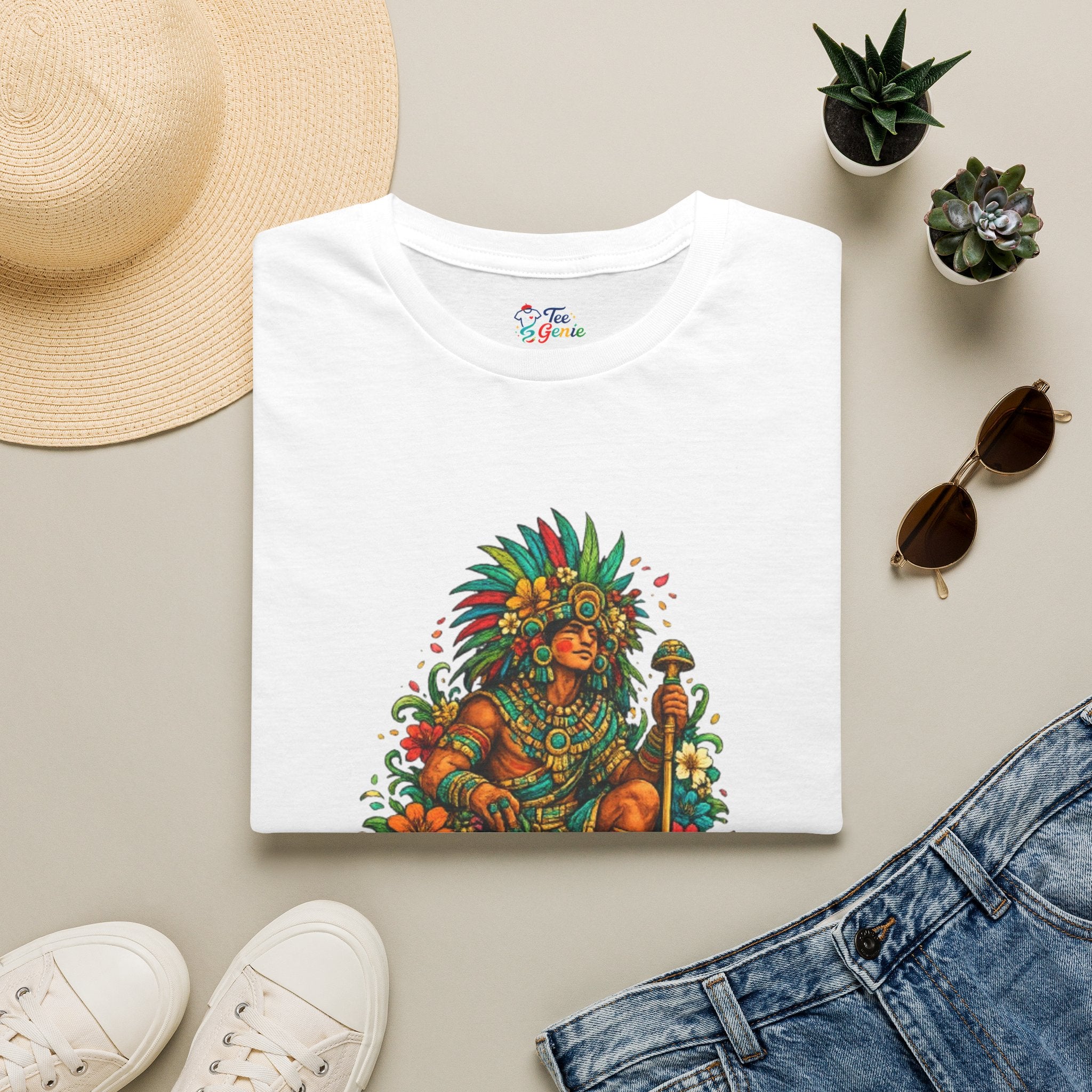 Playera azteca Xochipilli