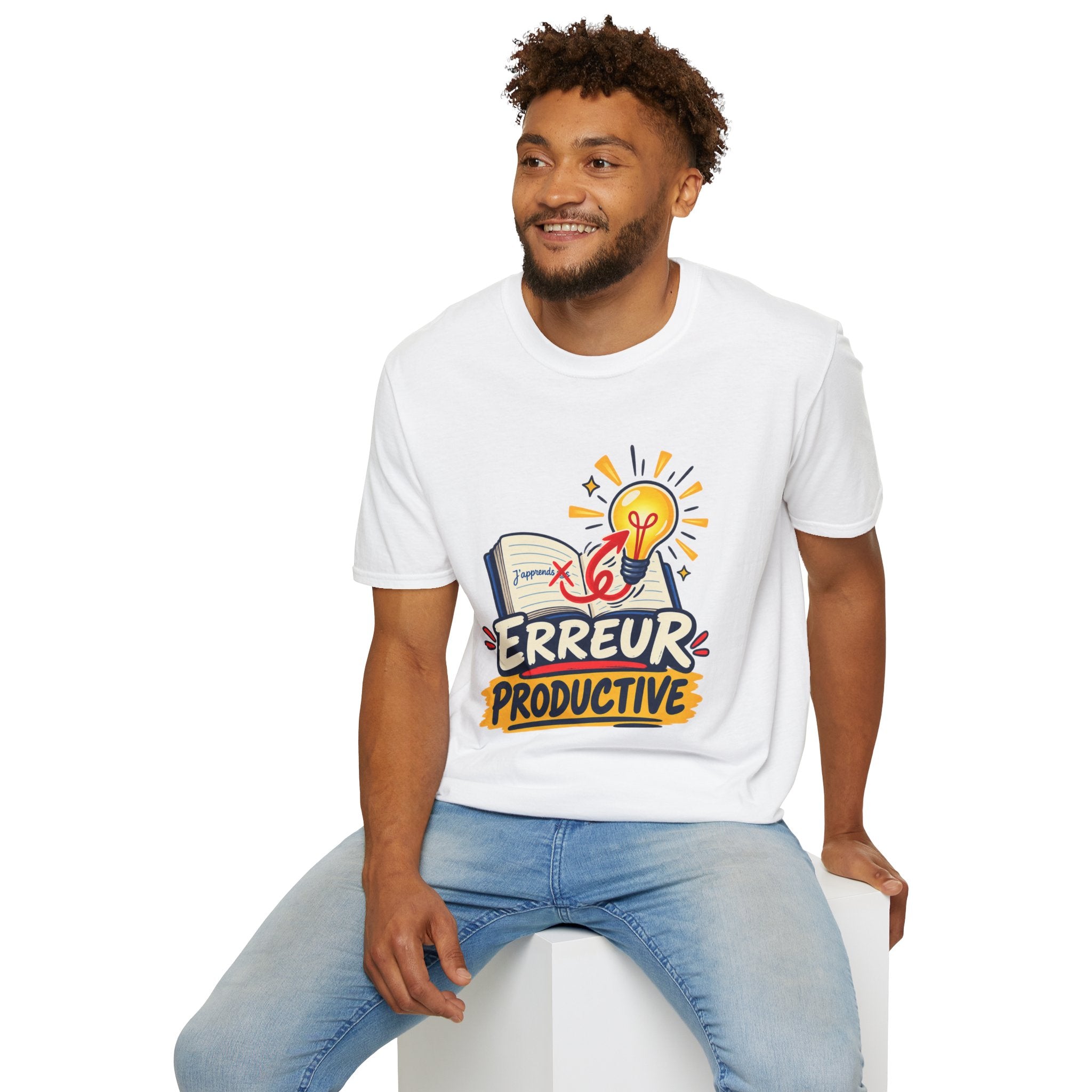 T-shirt professeur de FLE Erreur productive pédagogie positive