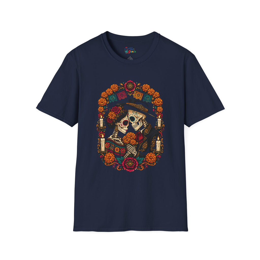 Playera Día de Muertos Amor Eterno
