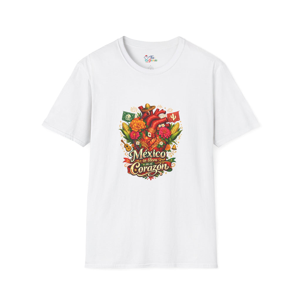 Playera México se lleva en el corazón