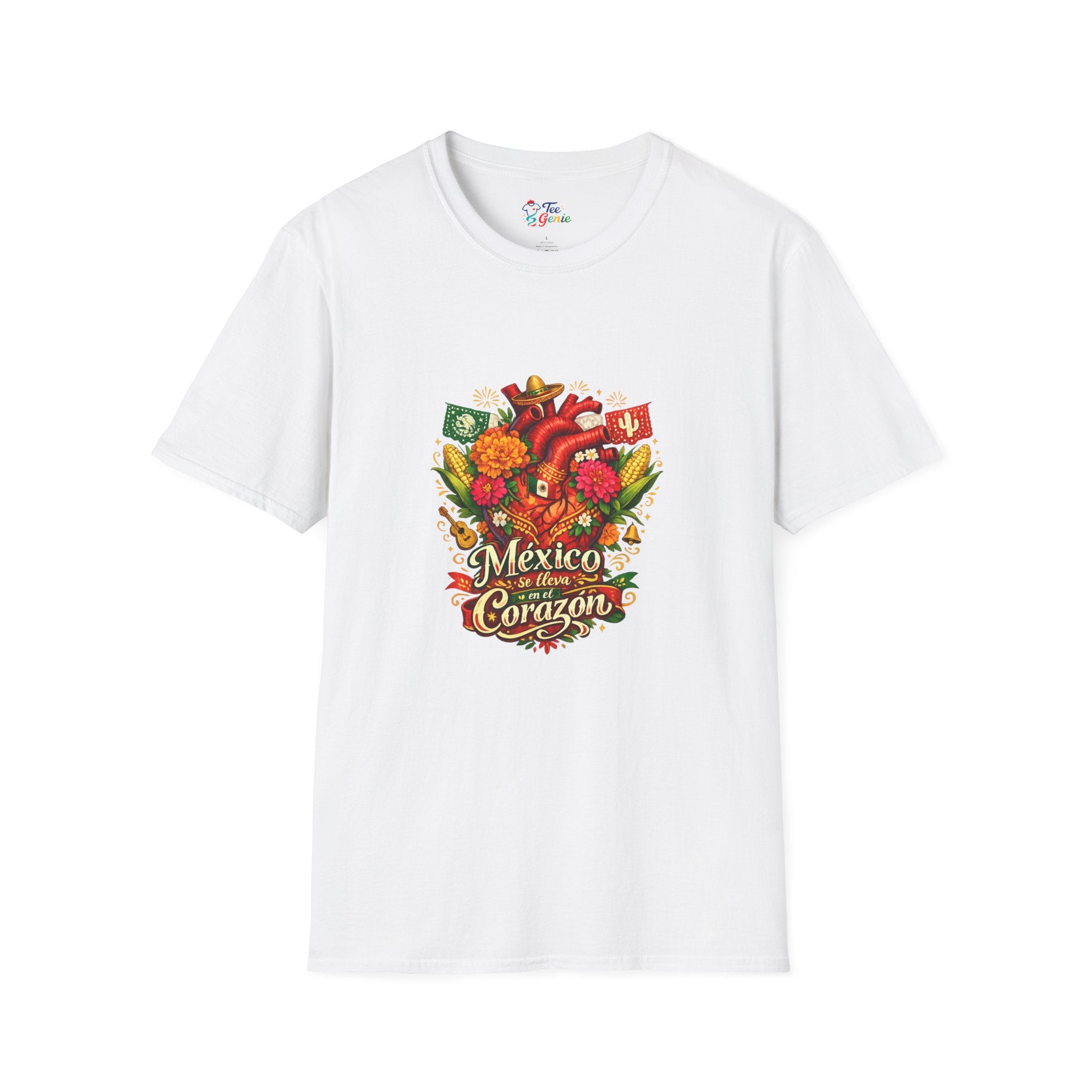 Playera México se lleva en el corazón