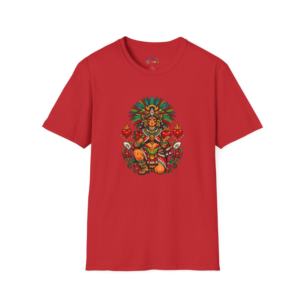 Playera azteca Tlazolteotl