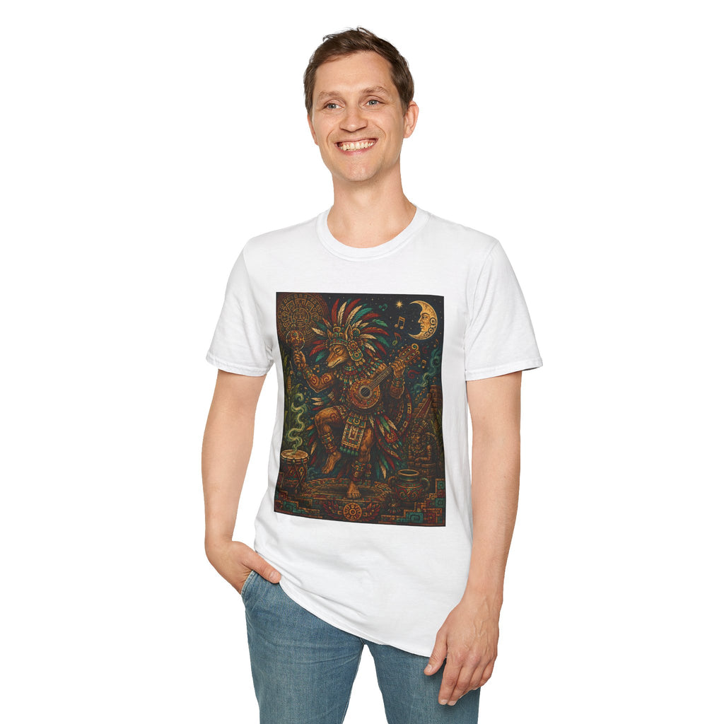 Playera azteca Huehuecóyotl