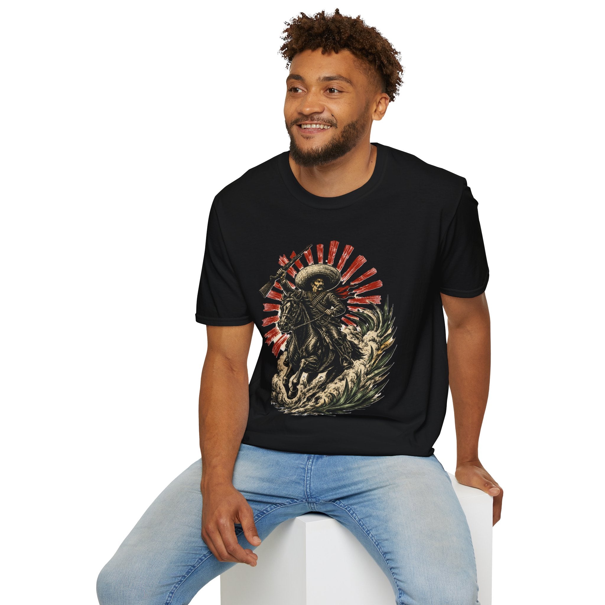 Playera Jinete Revolucionario – Espíritu de Libertad