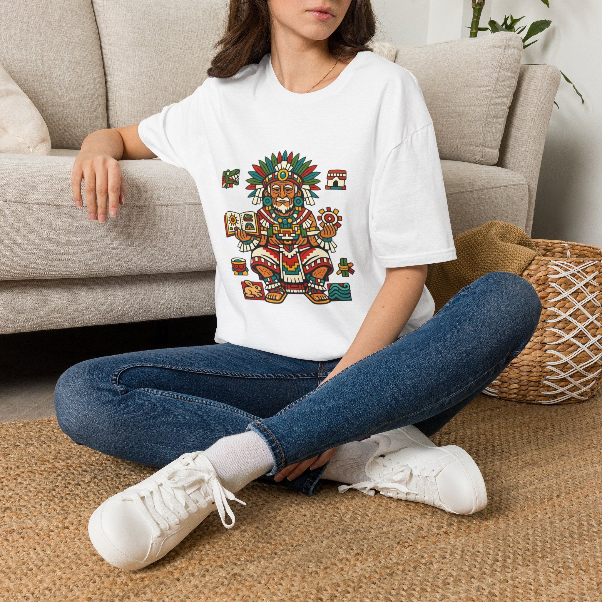 Playera azteca Cipactonal
