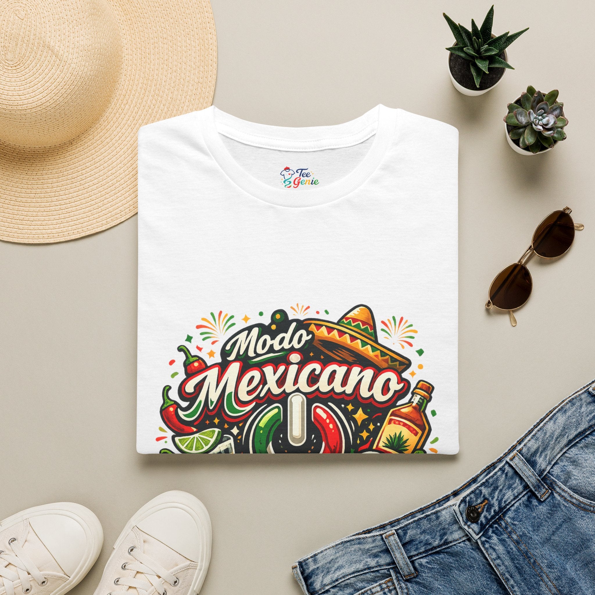 Playera Modo mexicano activado