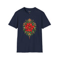 Playera Flor de Nochebuena – Navidad Mexicana