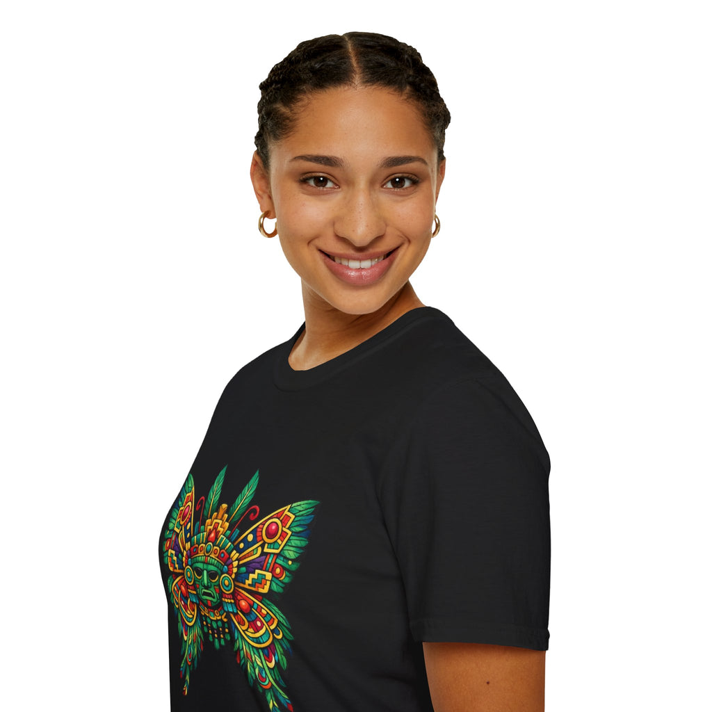 Playera azteca Quetzalpapálotl