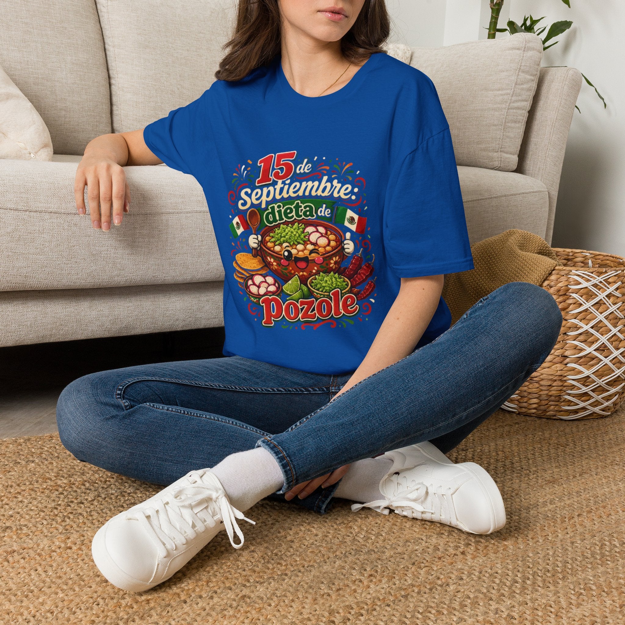 Playera 15 de septiembre dieta de pozole