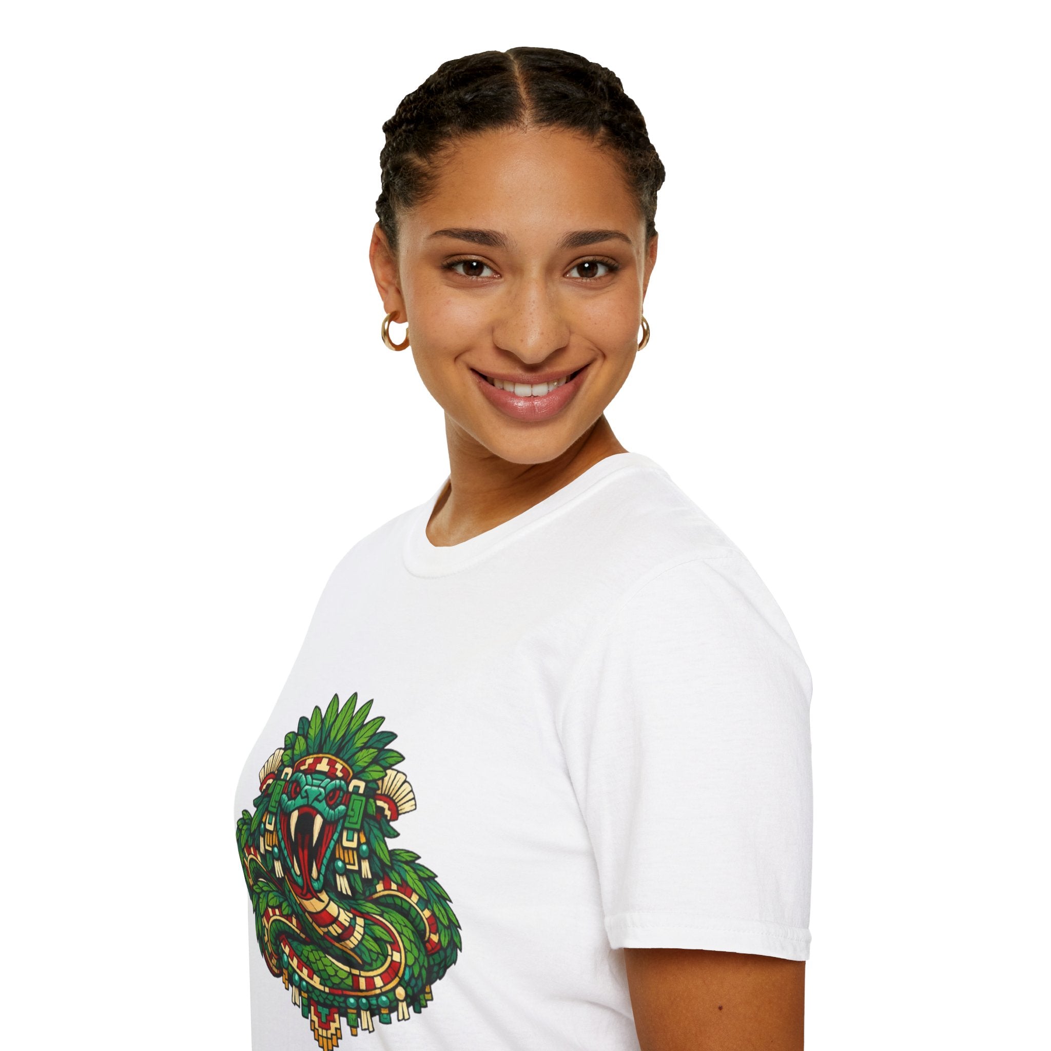 Playera azteca Quetzalcóatl