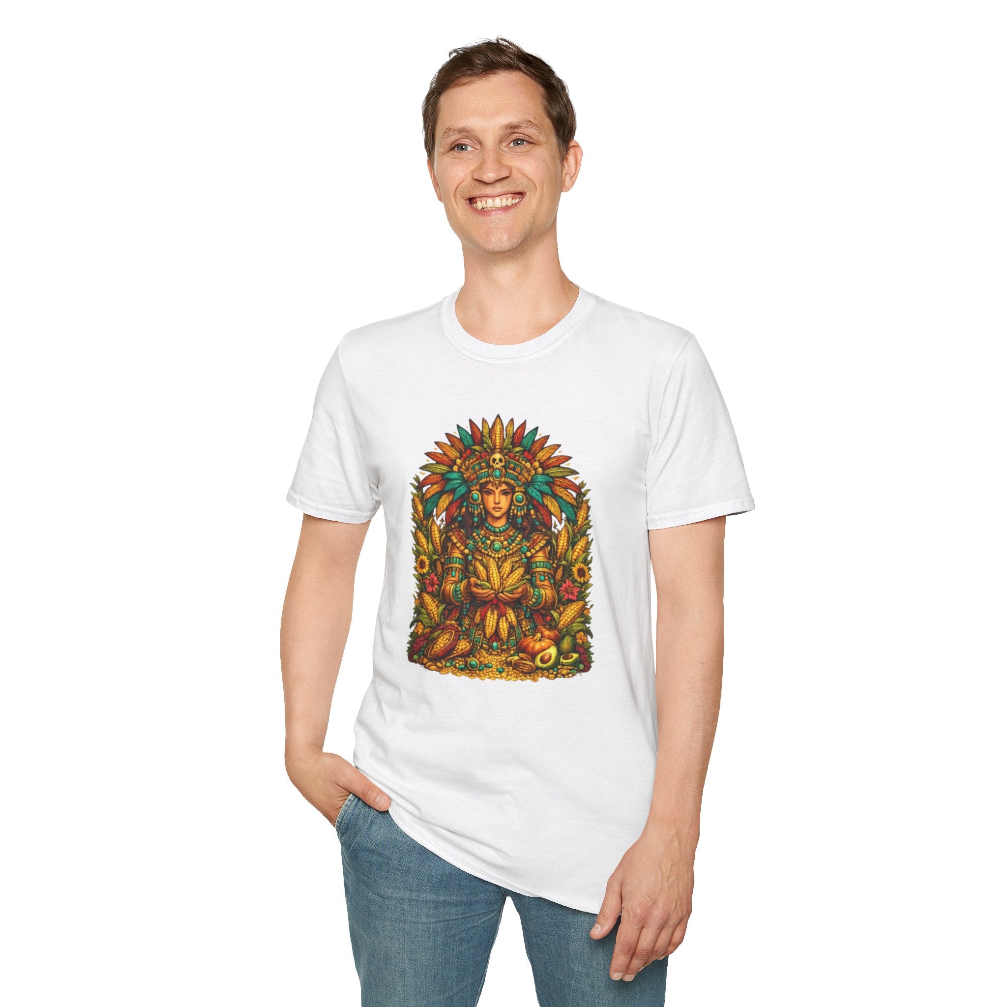 Playera azteca Chicomecóatl
