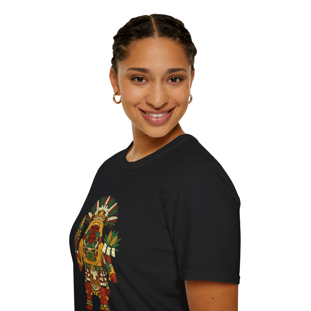 Playera azteca Xipe Tótec