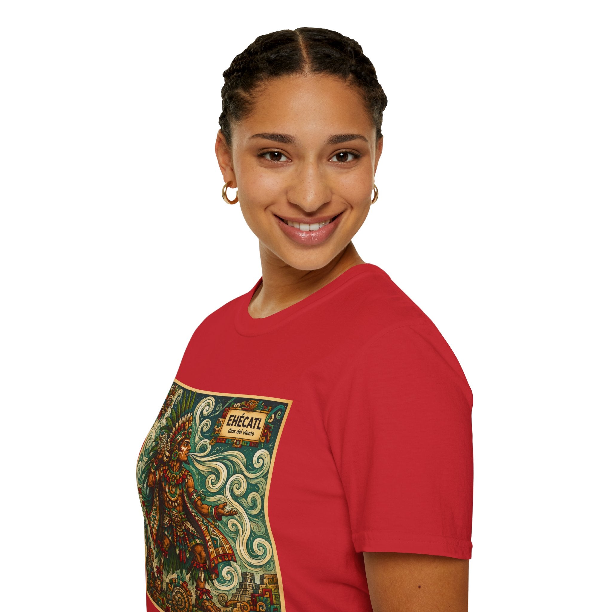 Playera azteca Ehécatl
