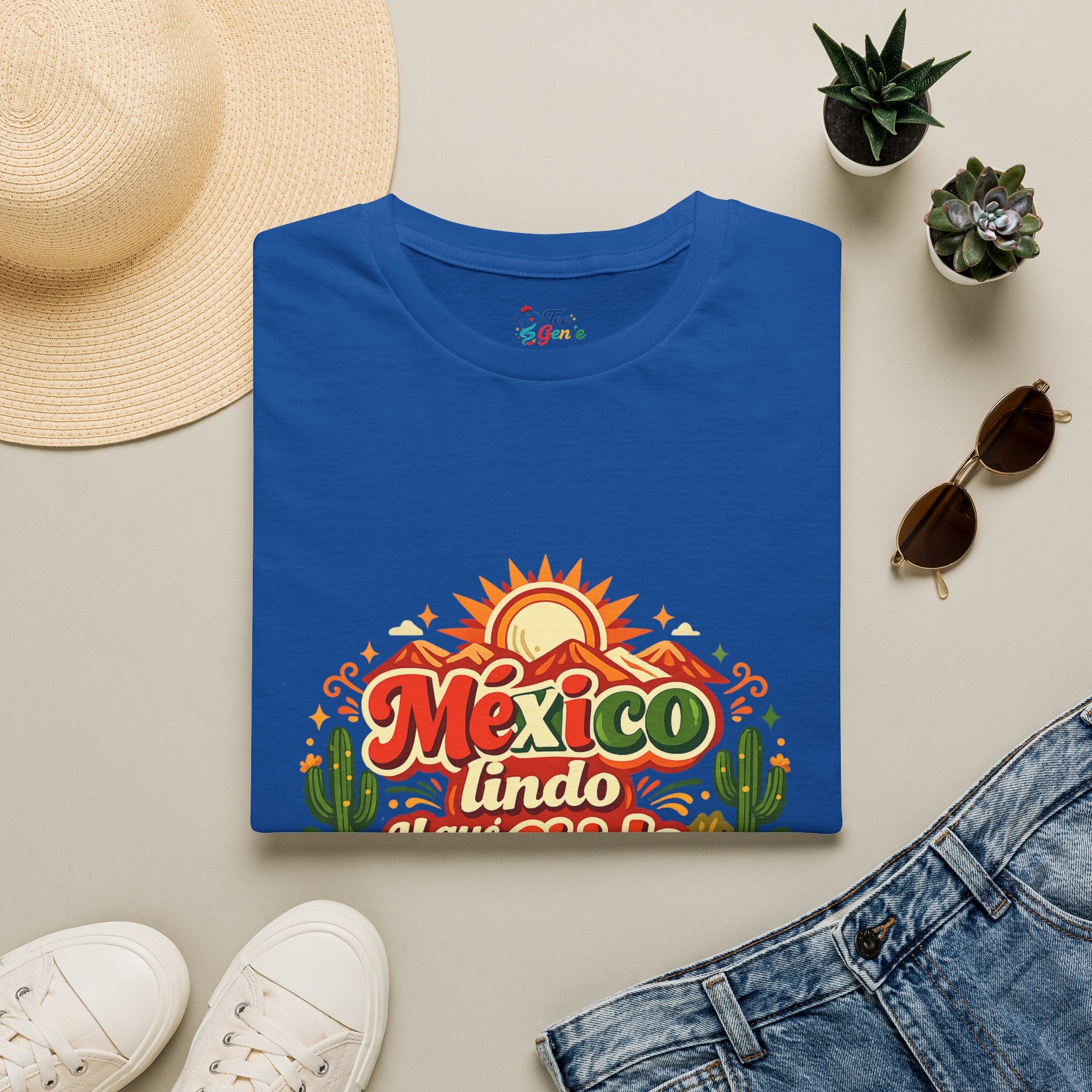 Playera Mexico lindo y que chido