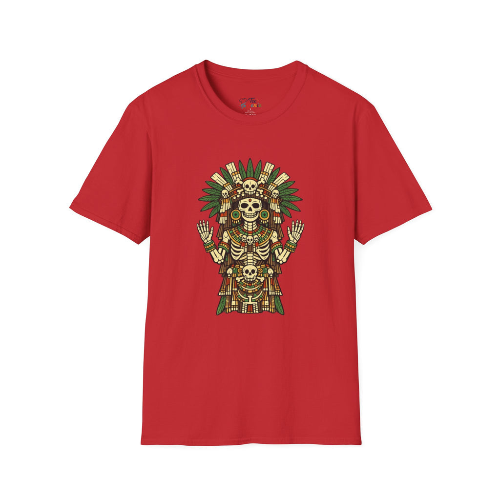 Playera azteca Mictecacíhuatl