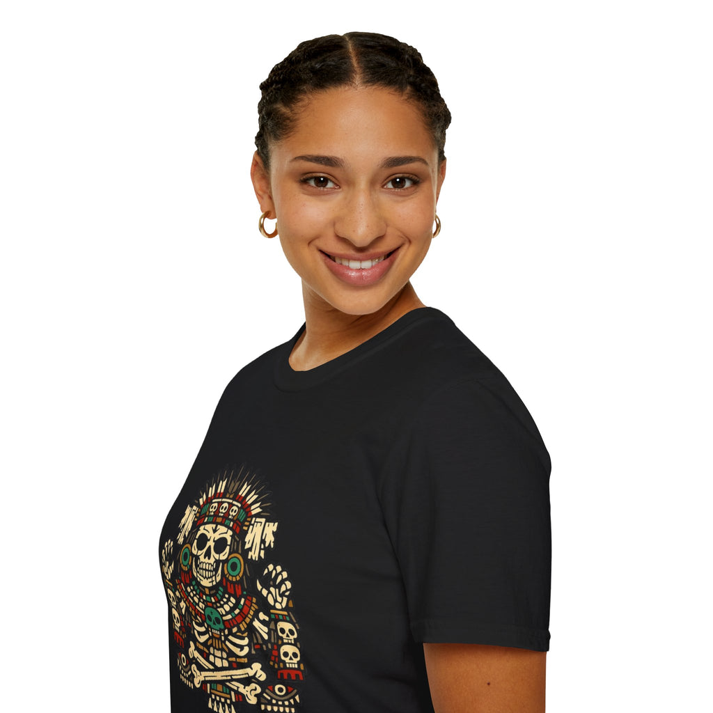 Playera azteca Mictlantecuhtli