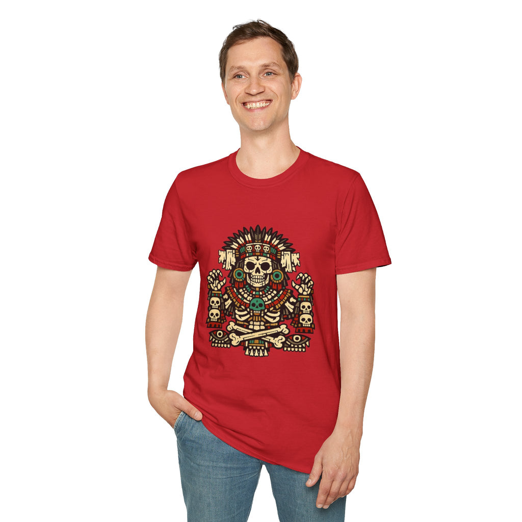 Playera azteca Mictlantecuhtli