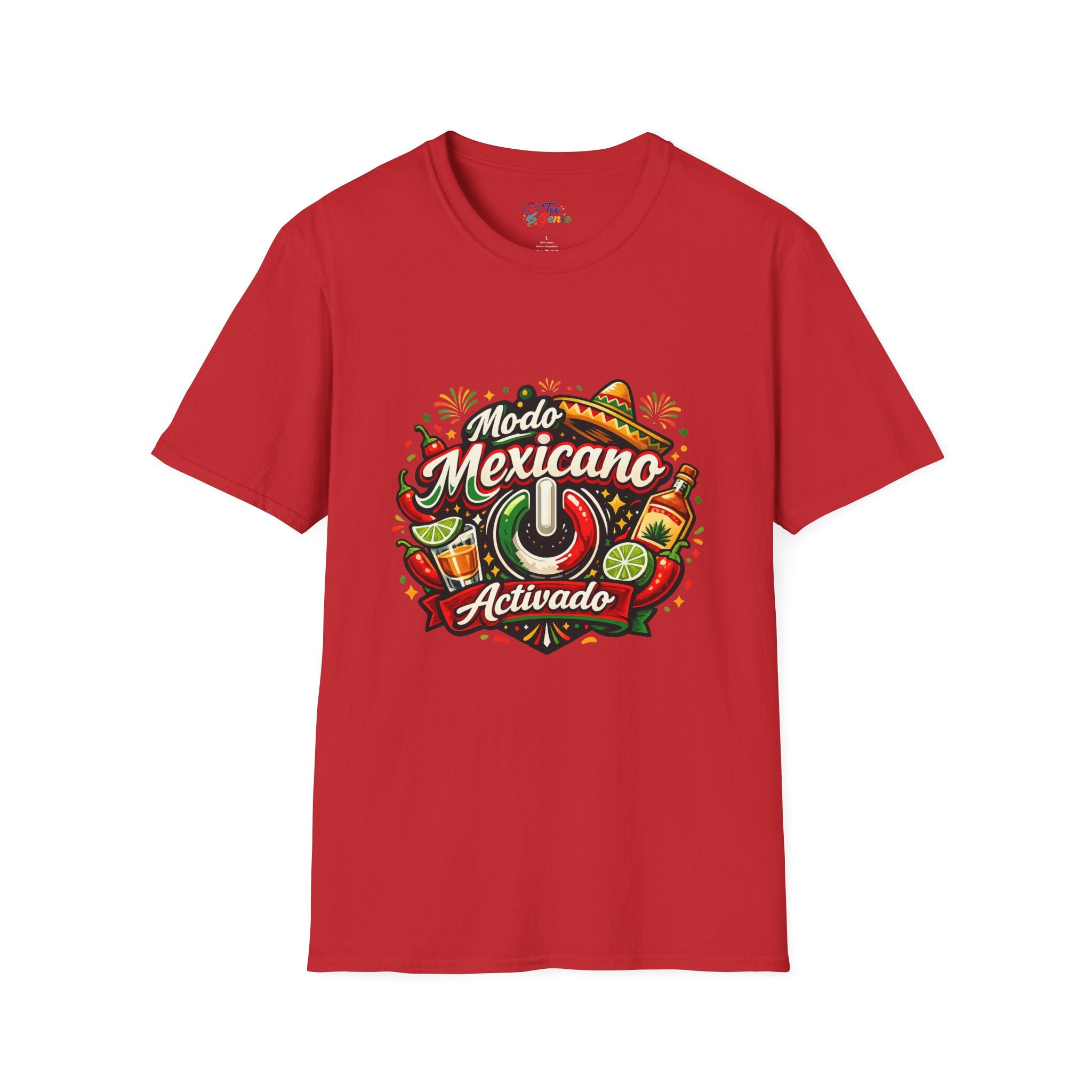 Playera Modo mexicano activado
