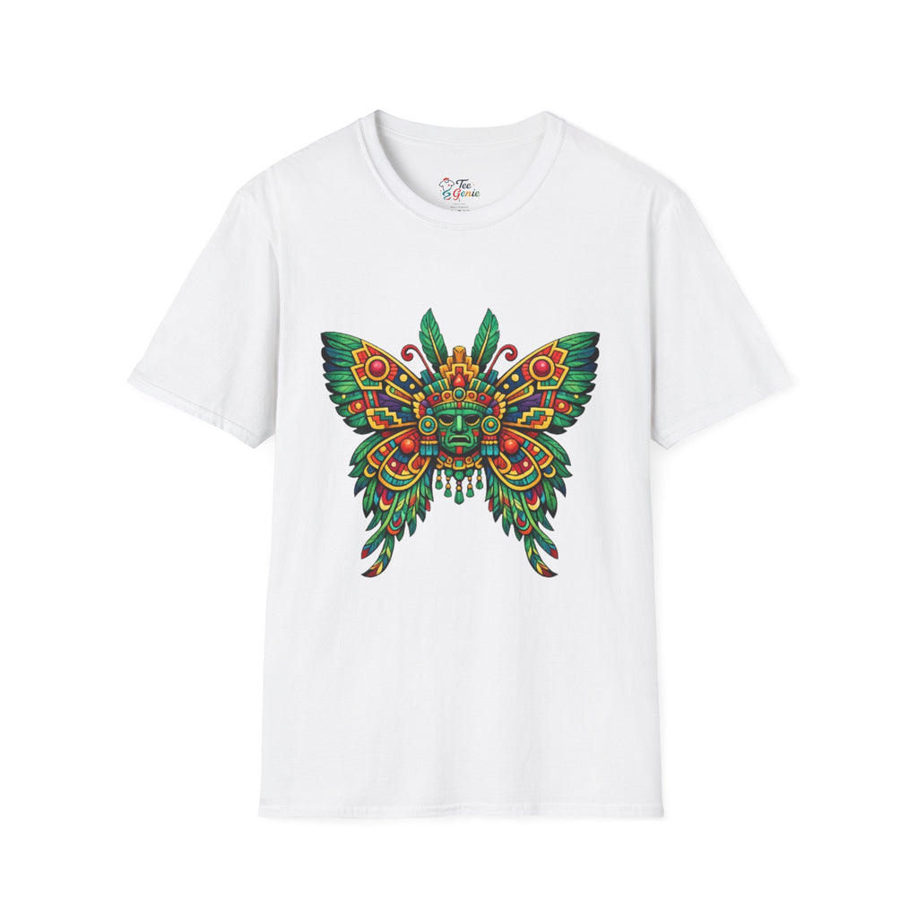 Playera azteca Quetzalpapálotl