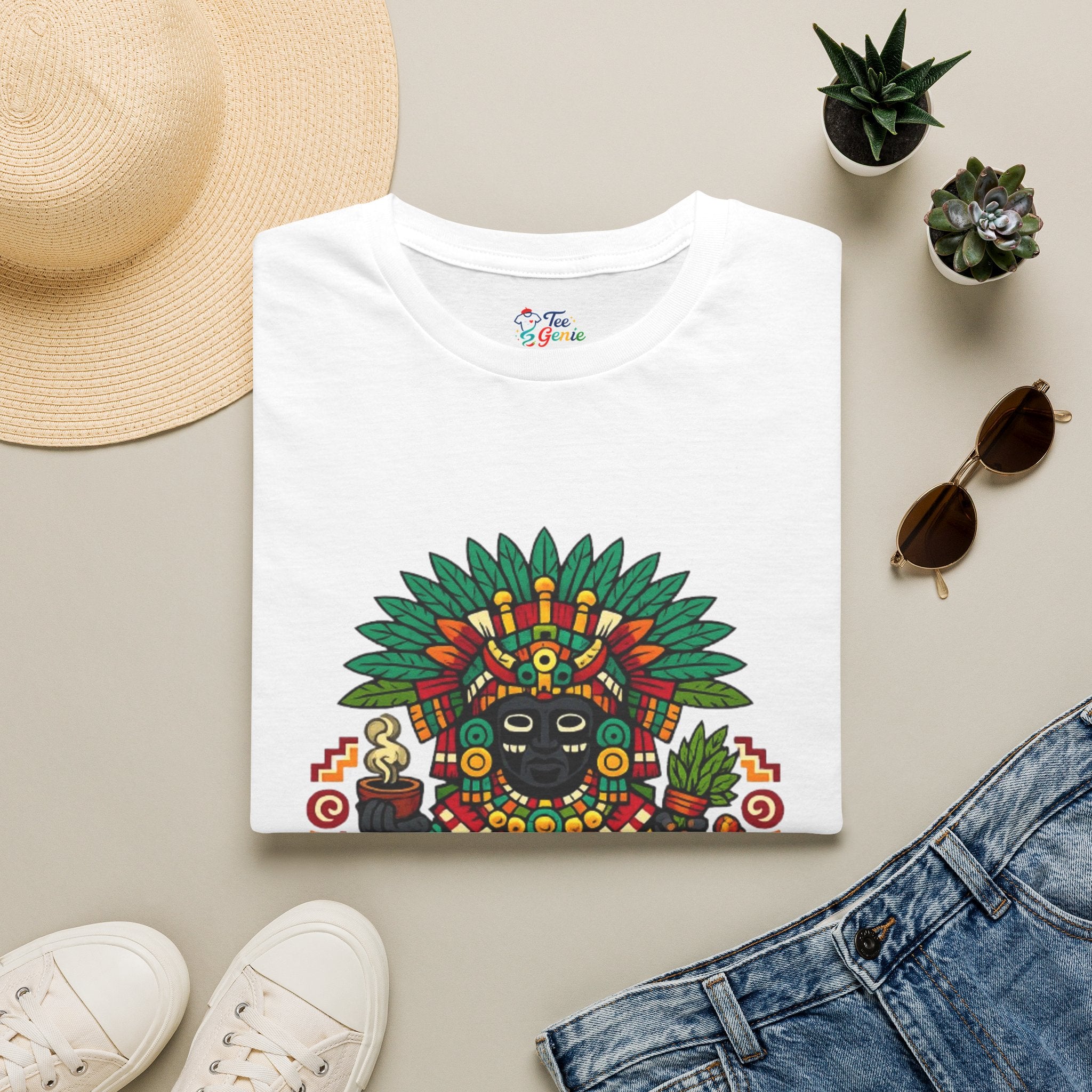 Playera azteca Ixtlilton