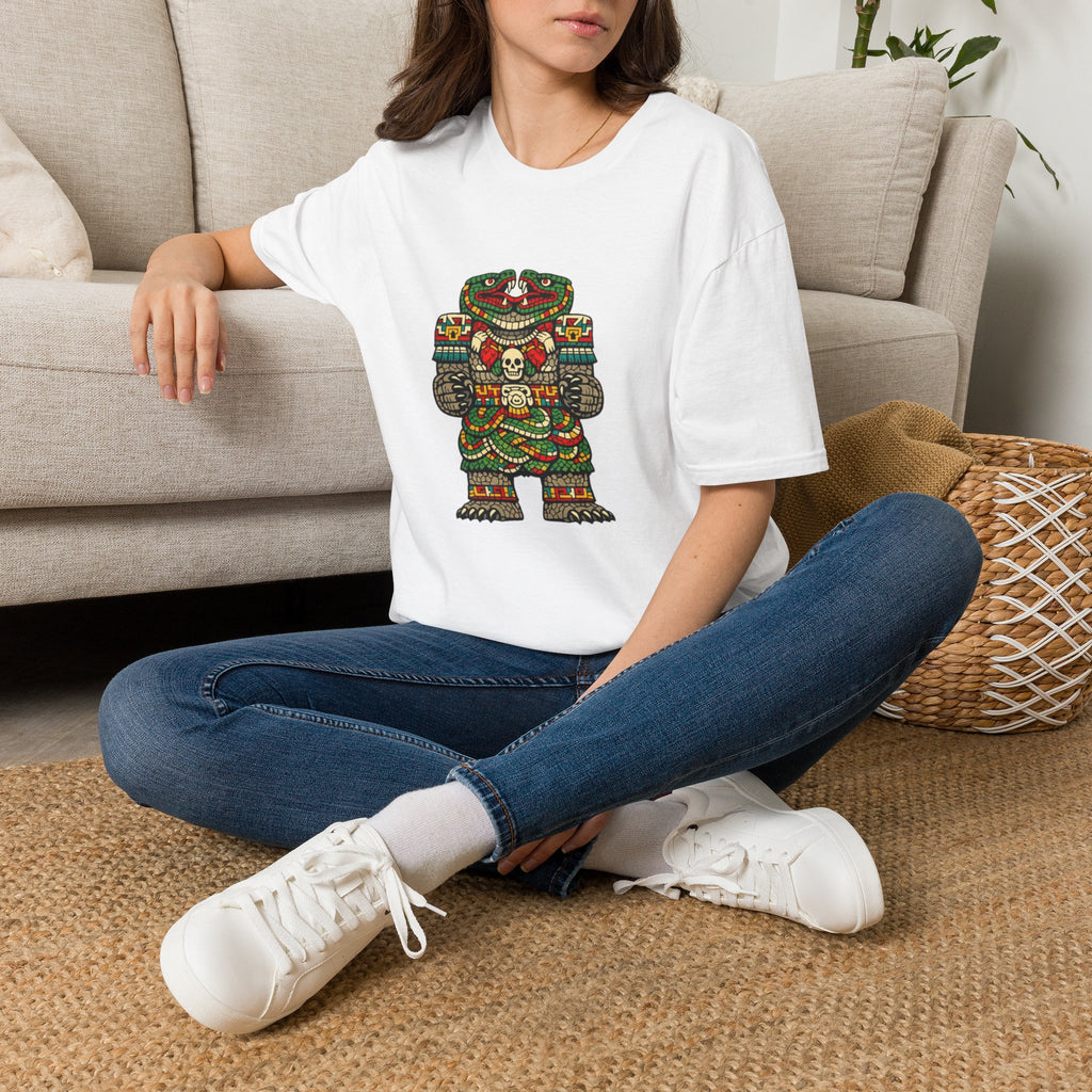 Playera azteca Coatlicue