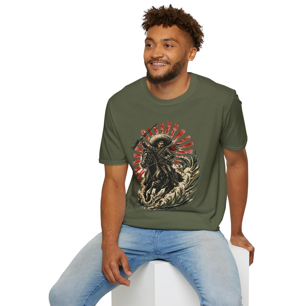 Playera Jinete Revolucionario – Espíritu de Libertad
