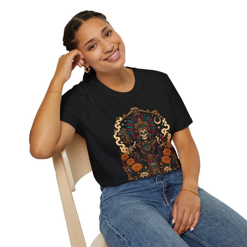 Playera Día de Muertos Guardián del Mictlán