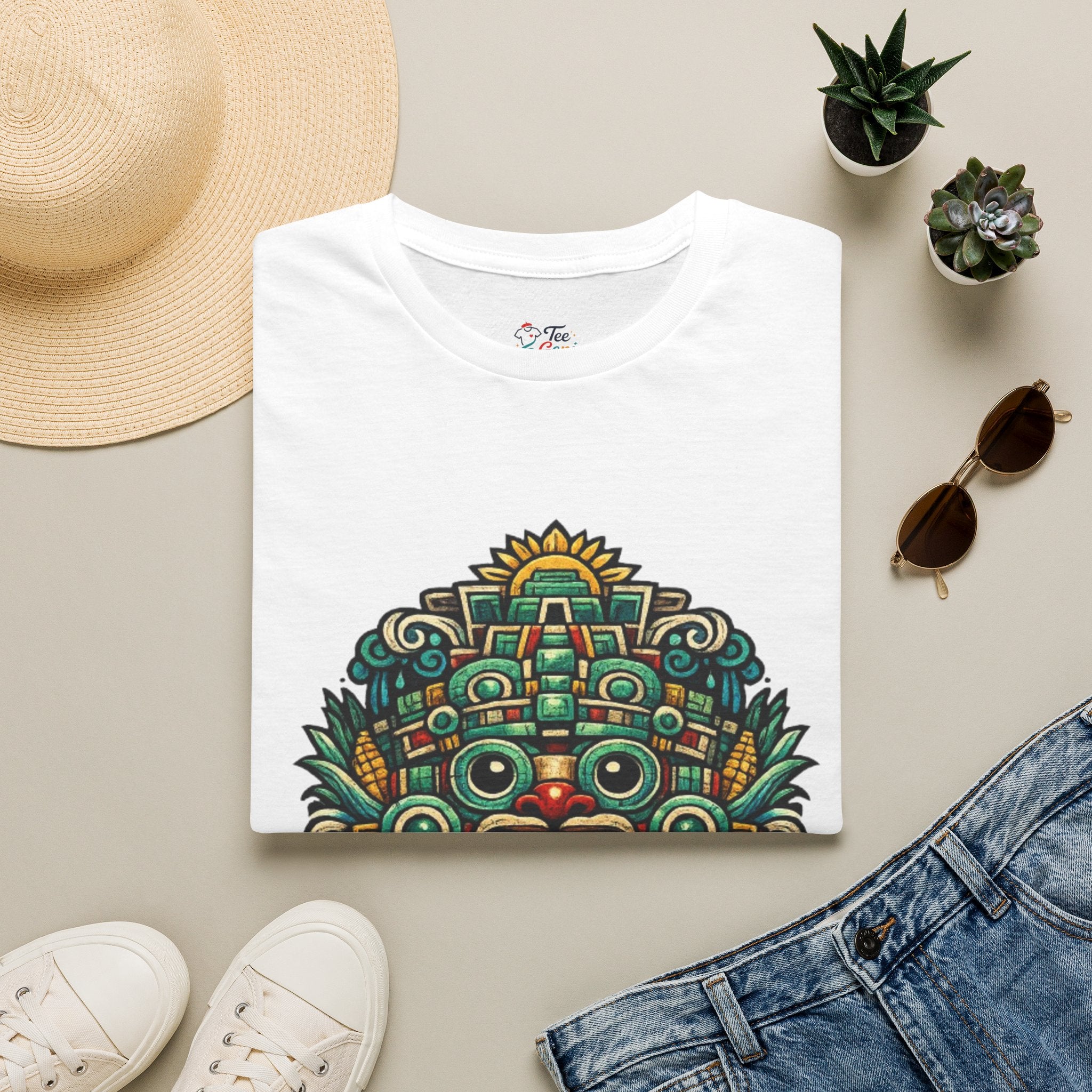 Playera azteca Tláloc