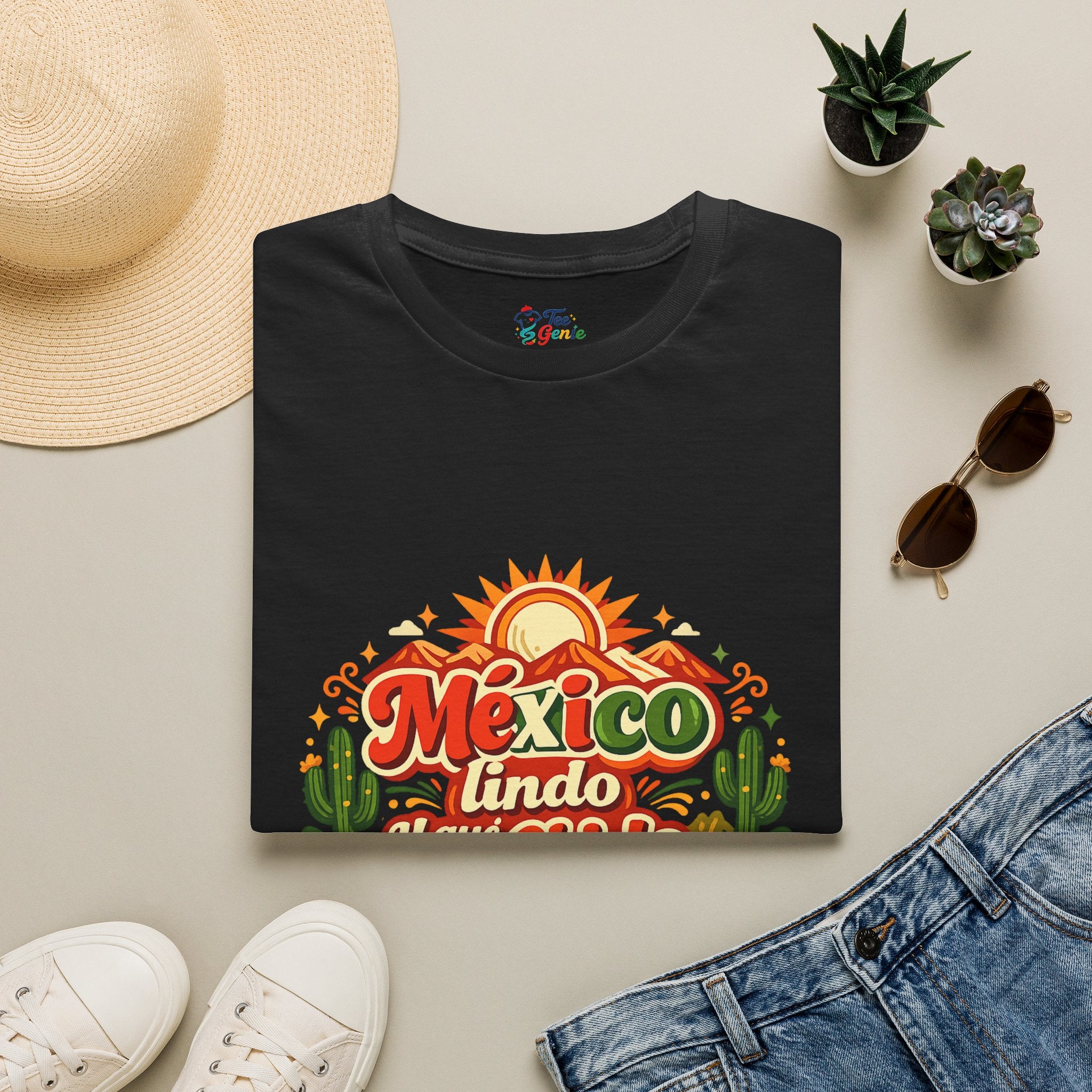 Playera Mexico lindo y que chido