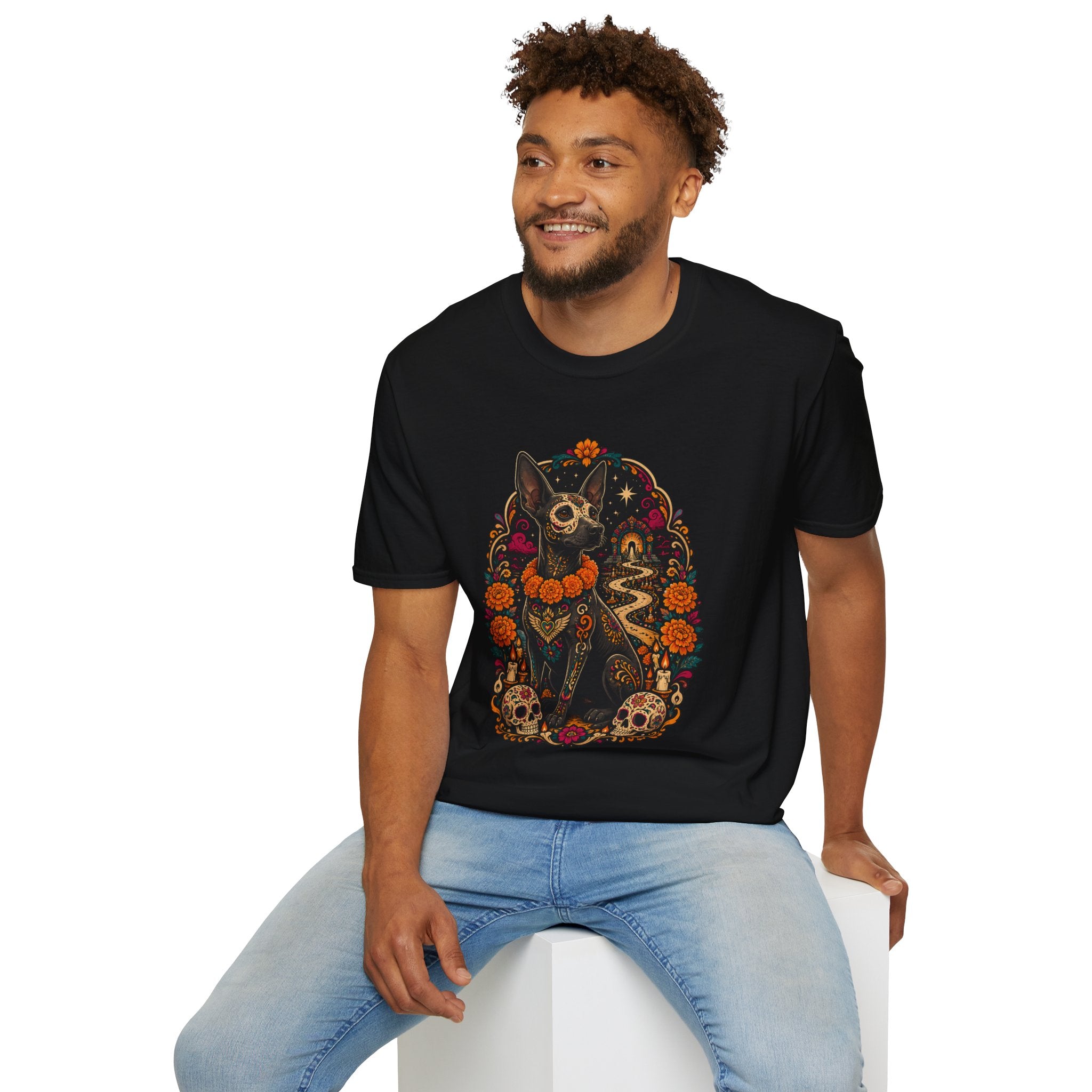 Playera Xoloitzcuintle Guía del Mictlán