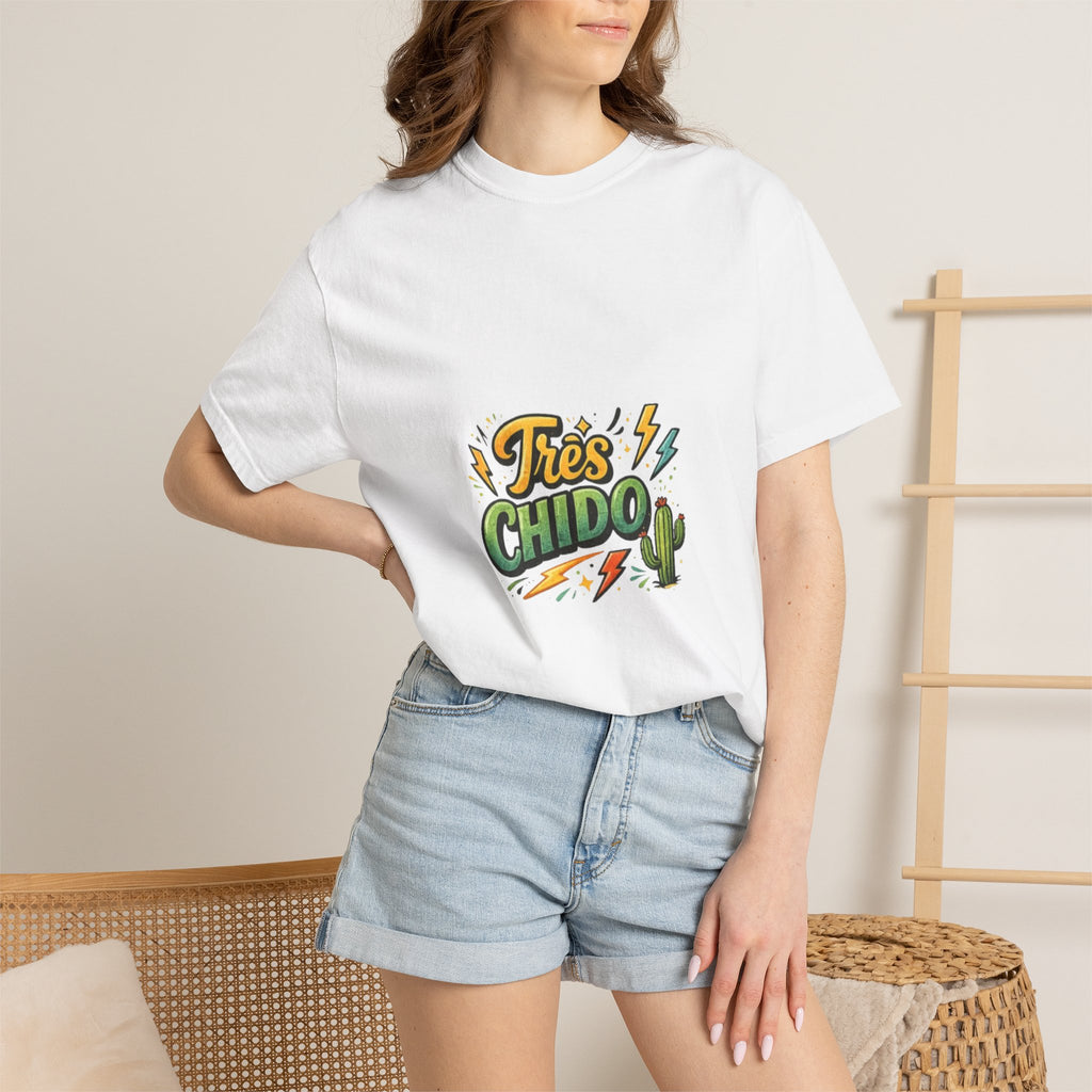 T-shirt - "Ties Chido" Retro Cactus Graphic Tee