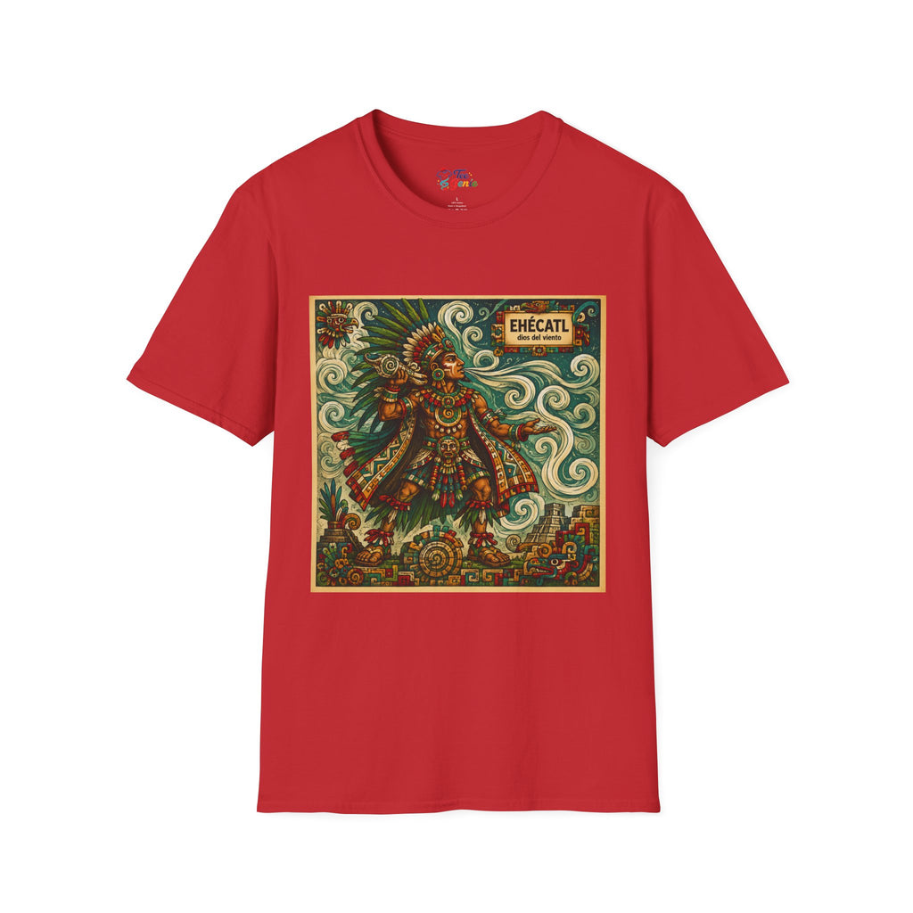 Playera azteca Ehécatl