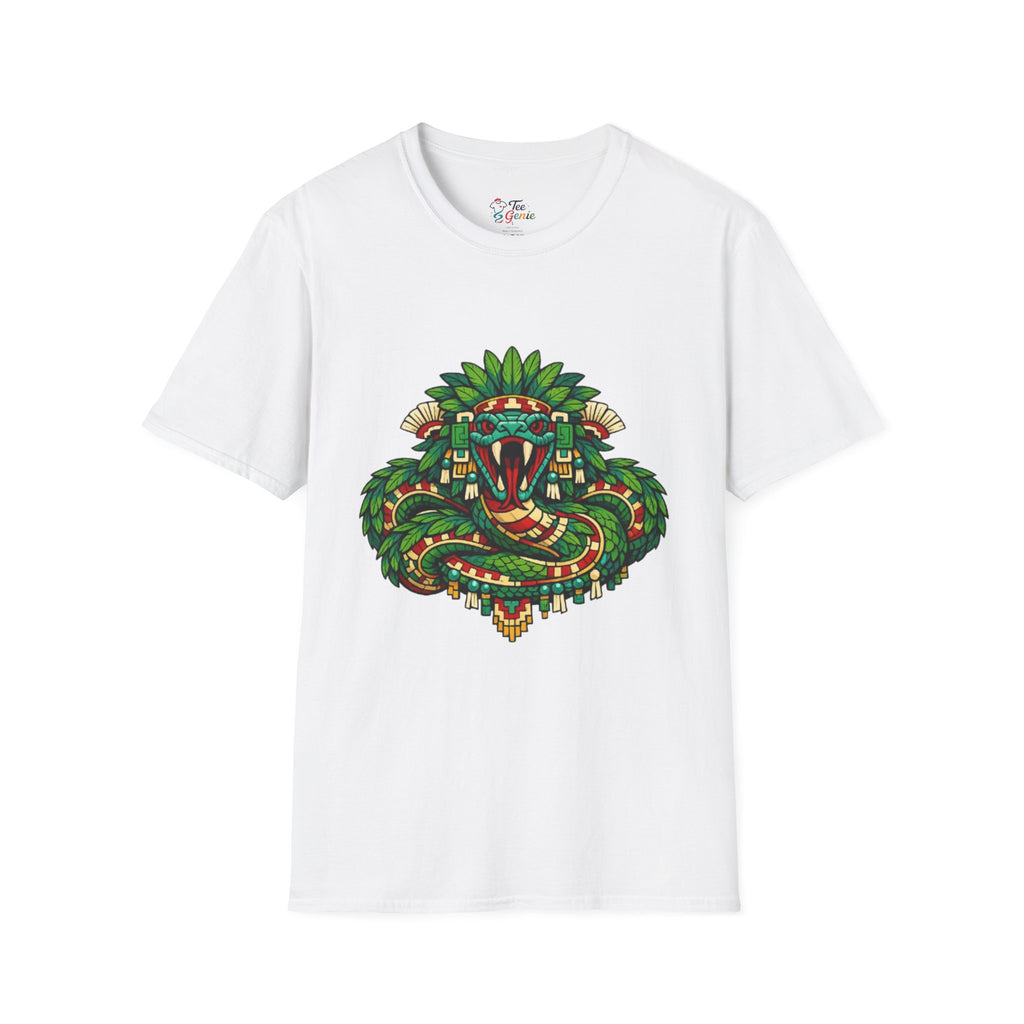 Playera azteca Quetzalcóatl