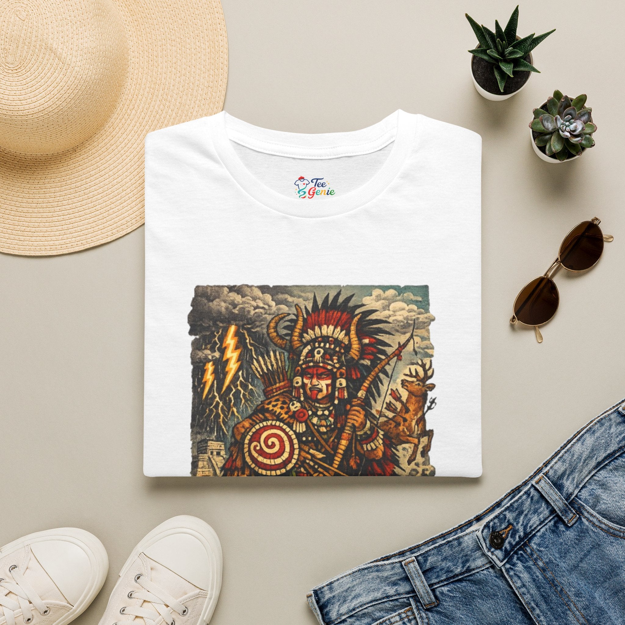 Playera azteca Mixcóatl