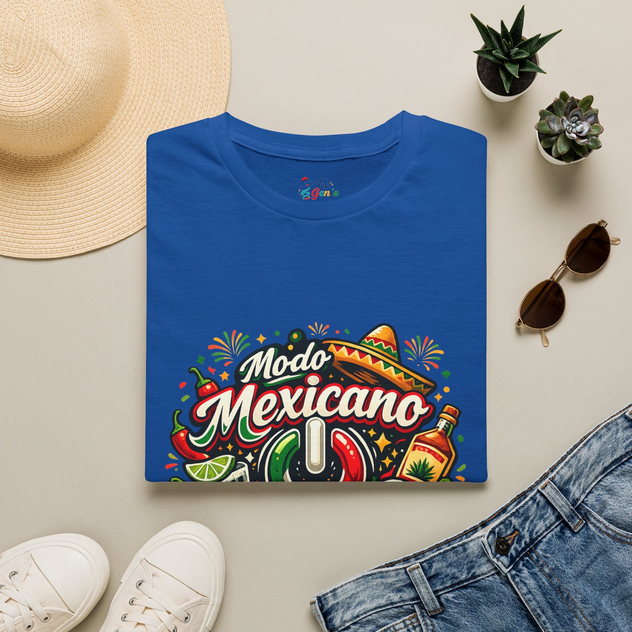Playera Modo mexicano activado