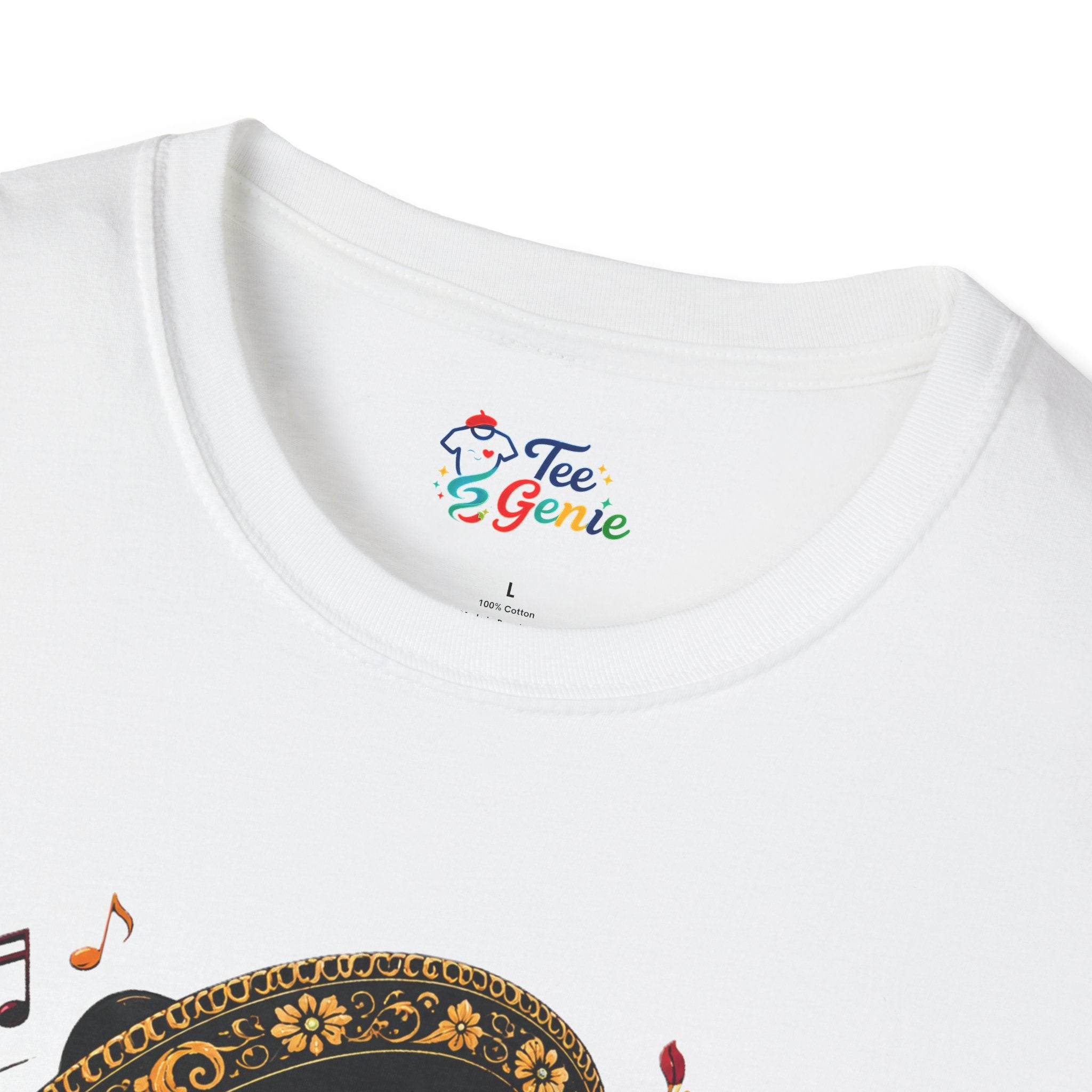 Playera Día de Muertos Mariachi Calavera