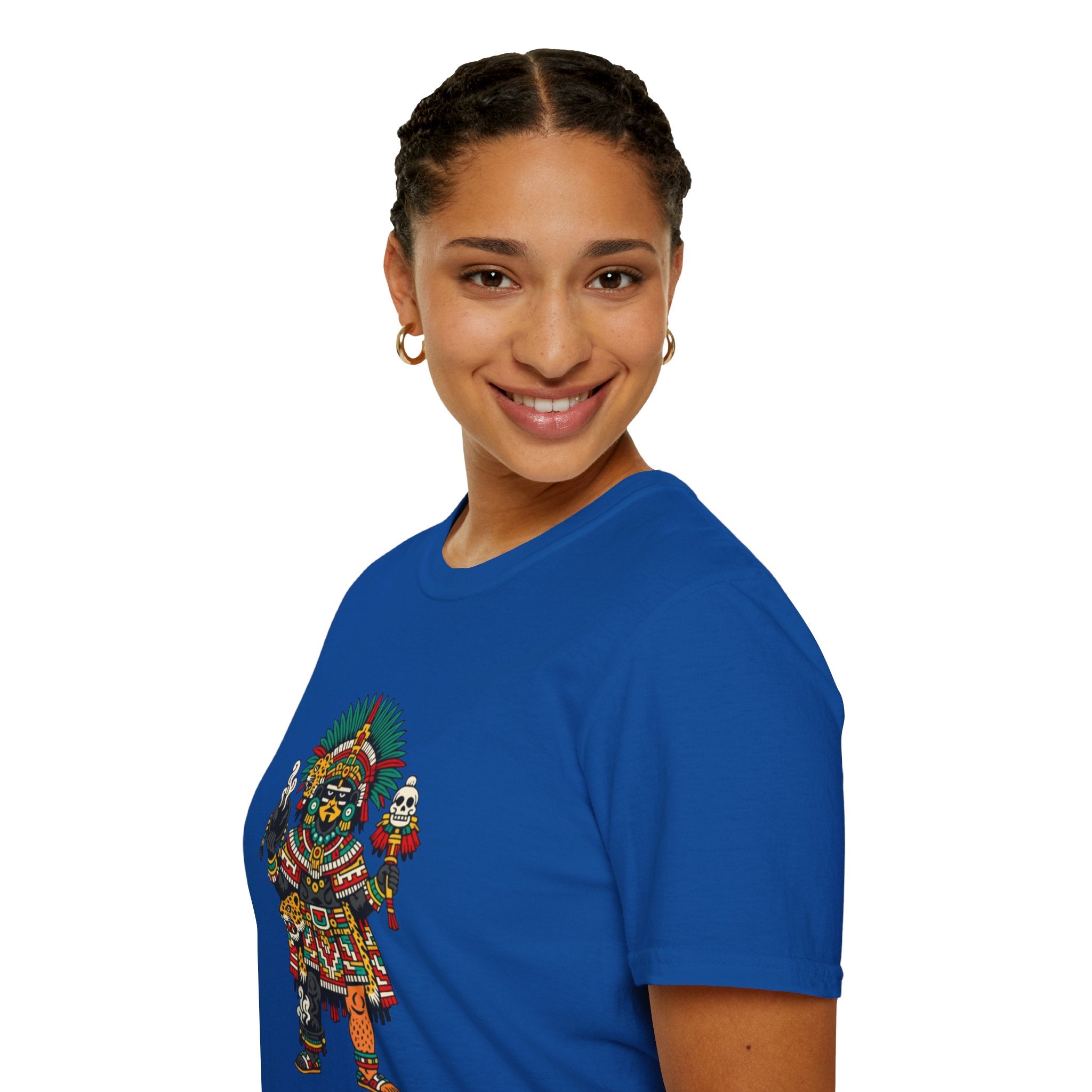 Playera azteca Tezcatlipoca