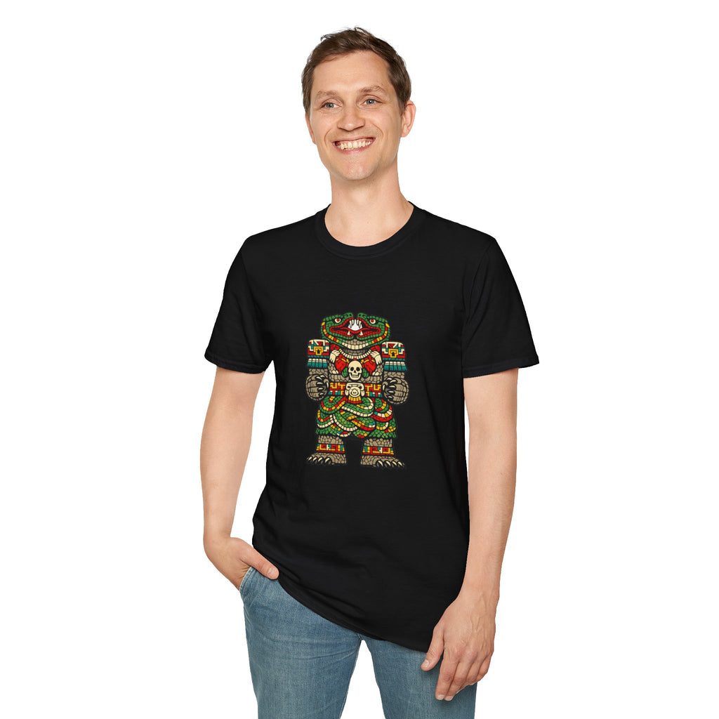 Playera azteca Coatlicue