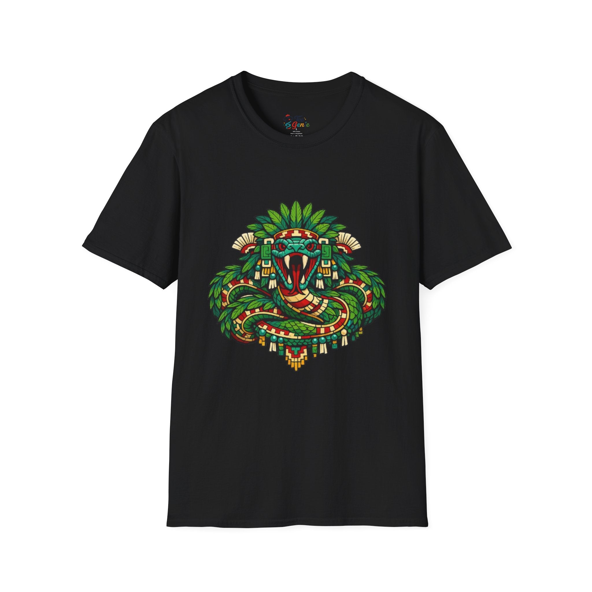 Playera azteca Quetzalcóatl