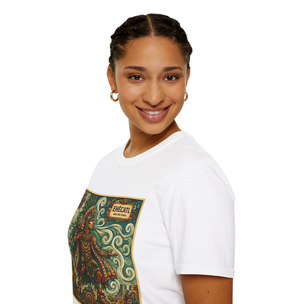 Playera azteca Ehécatl