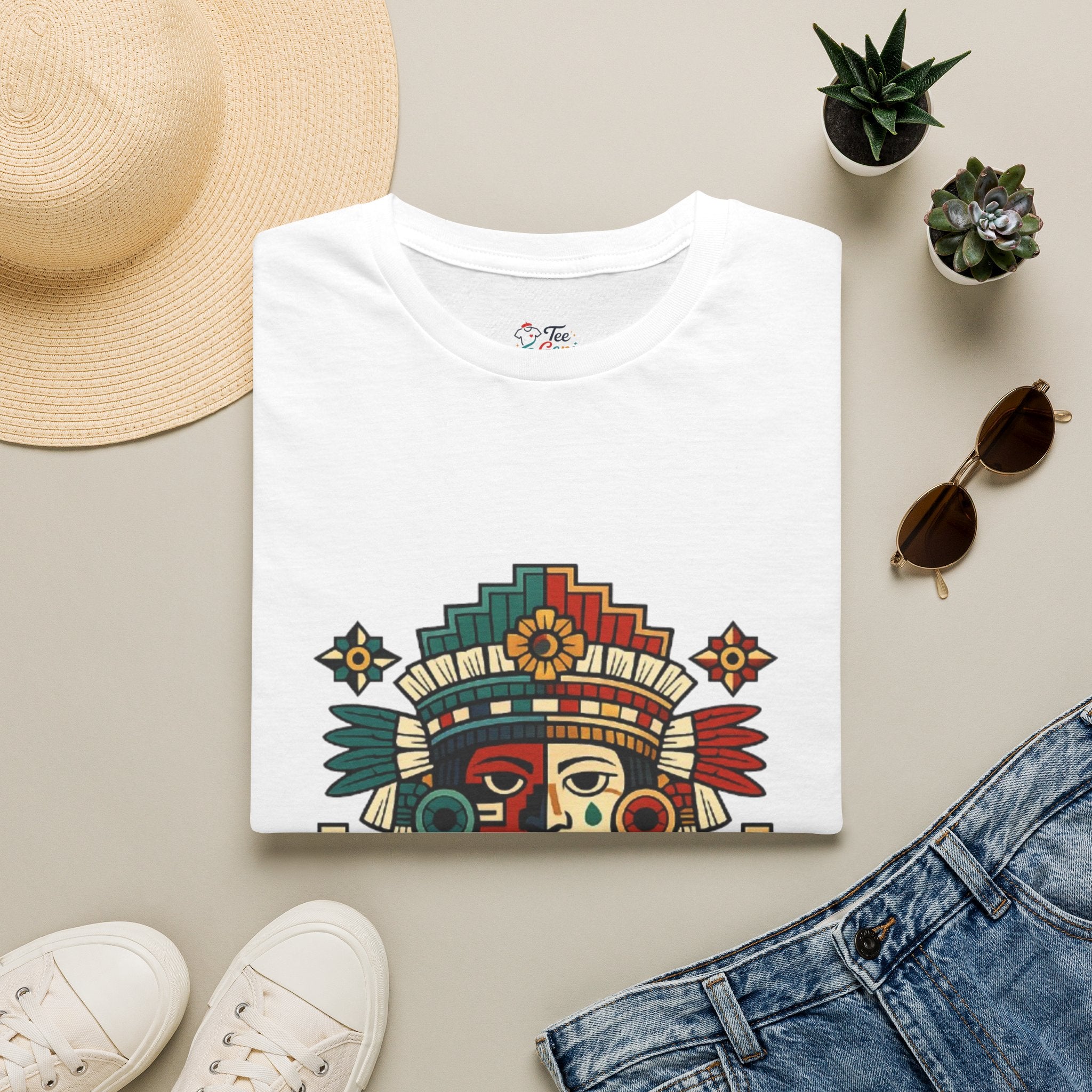 Playera azteca Ometeótl