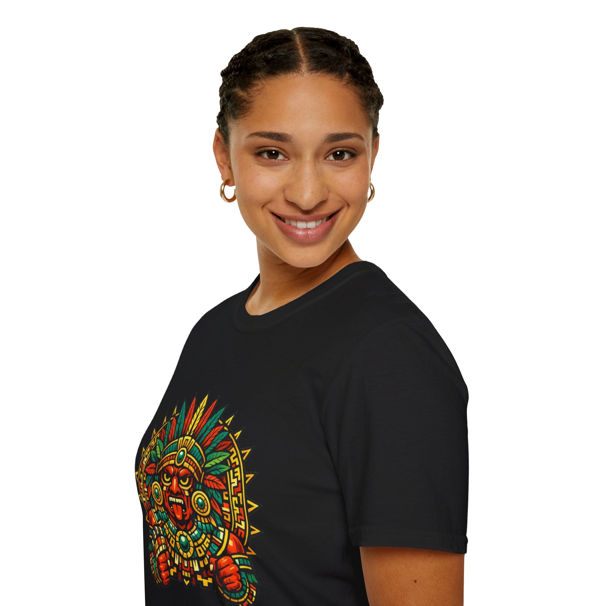 Playera azteca Tonatiuh