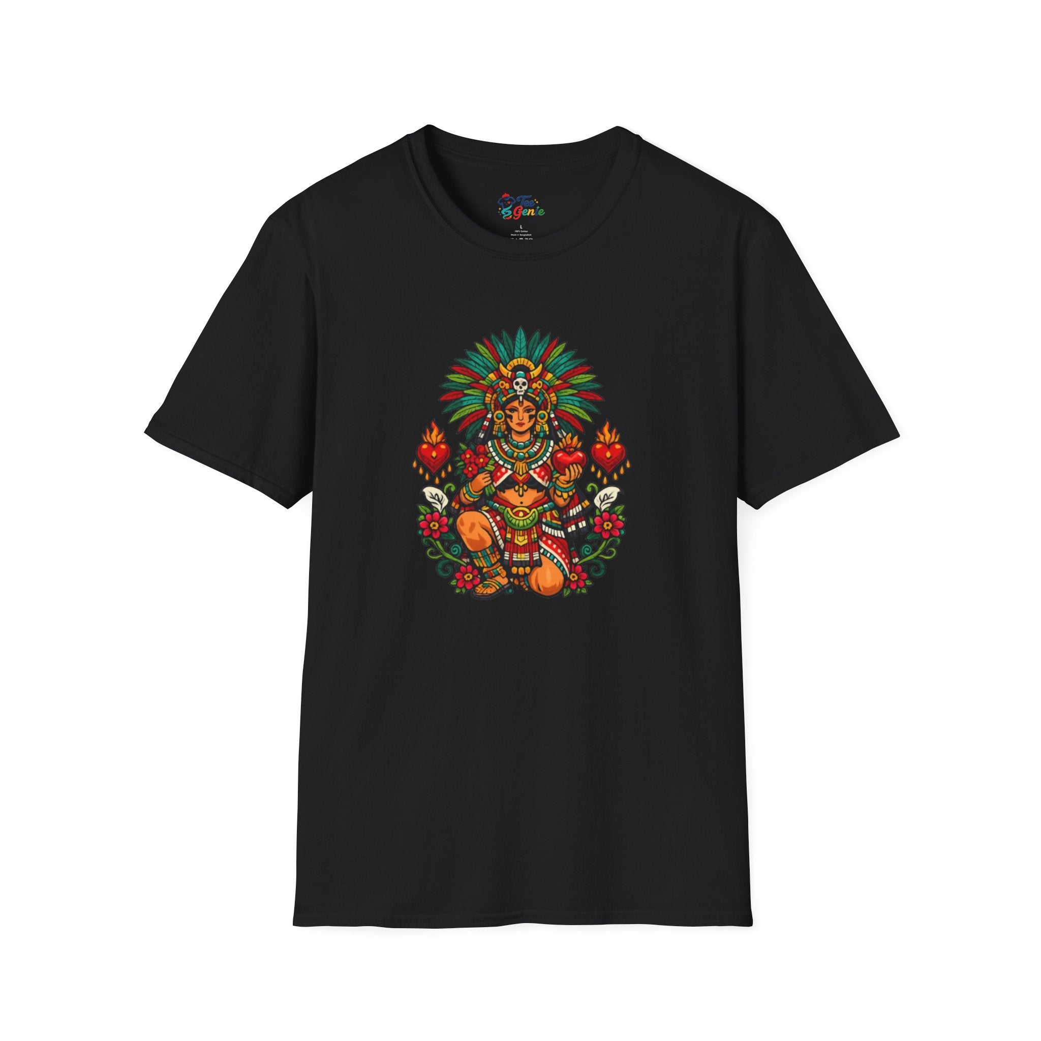Playera azteca Tlazolteotl