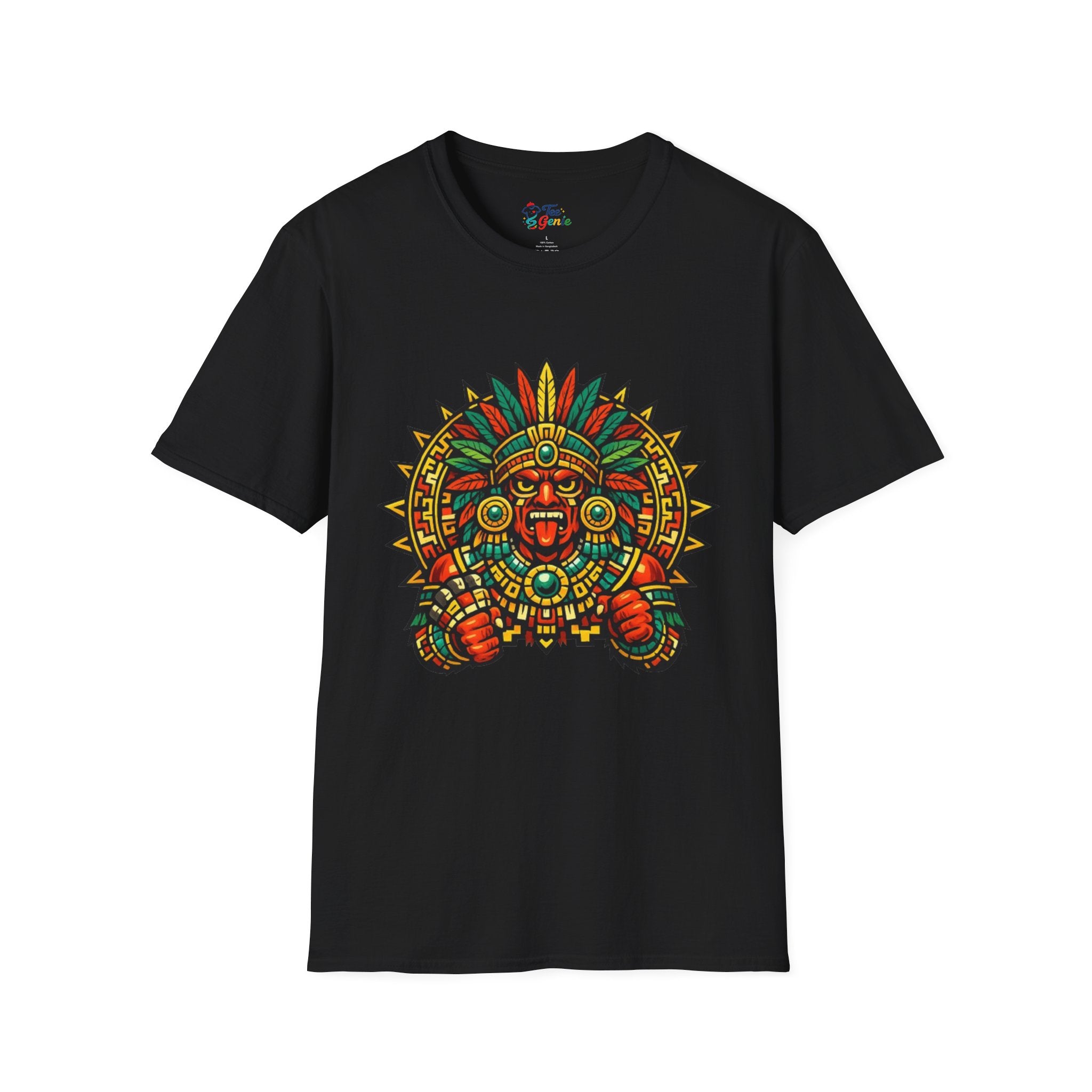 Playera azteca Tonatiuh