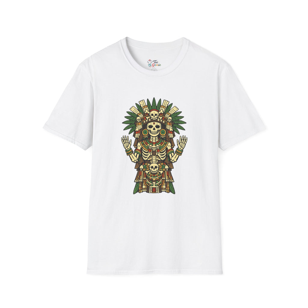 Playera azteca Mictecacíhuatl
