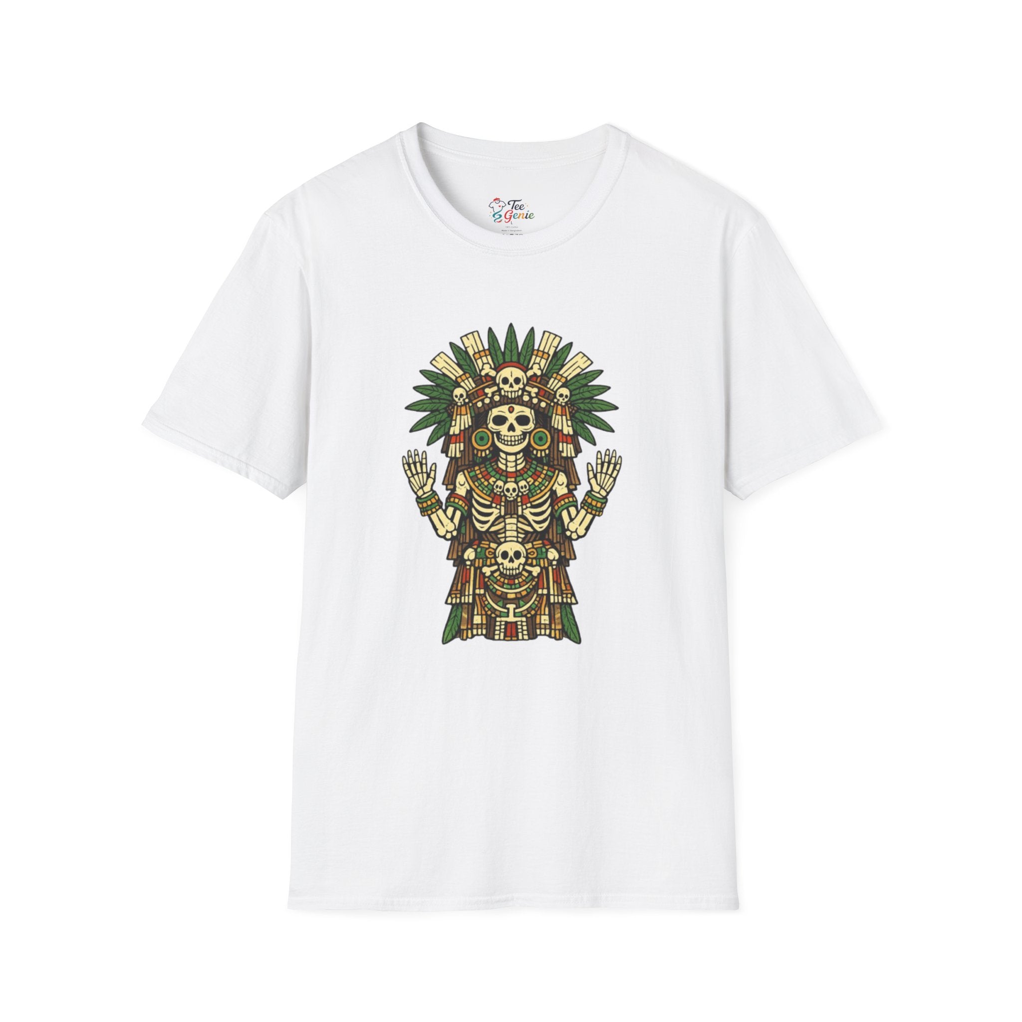 Playera azteca Mictecacíhuatl